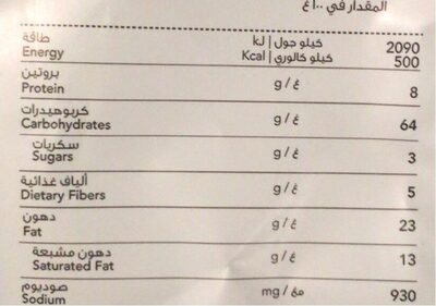 Master Chips - Kettle, Salt and Vinegar, Lebanon