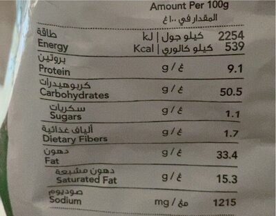 Master Chips - Salt & Vinegar, Lebanon,