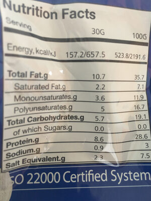 Castania - Pumpkin White Seeds (Blue Bag), Lebanon