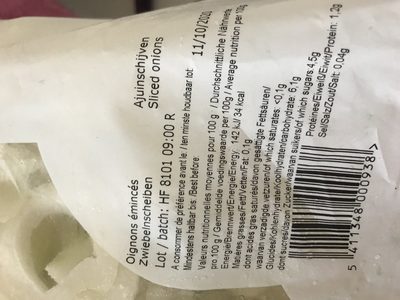 OIGNONS EMINCES VERDI 1KG