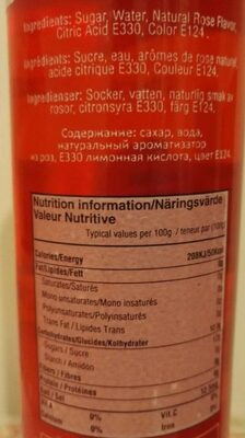 Sirop de rose RABIH - 50cl