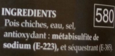 Pois chiche cuits - Jardins de Navanne
