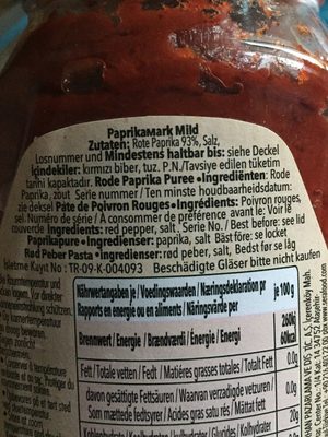Concentré de piment doux Sera 350g