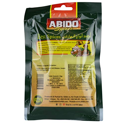 Coriandre moulue Abido 50g