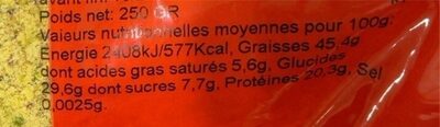 Poudre de pistaches 250gr