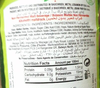 Laziza Pommes 33cl