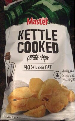 Master Chips - Kettle, Salt and Vinegar, Lebanon