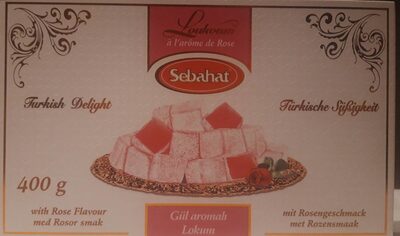 [PROD0683] Sebahat - Loukoum Rose - 400gr
