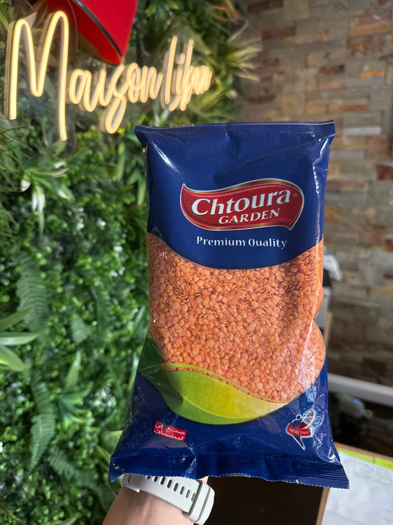 [PROD0222] Chtoura Garden - Lentilles corail - 1kg