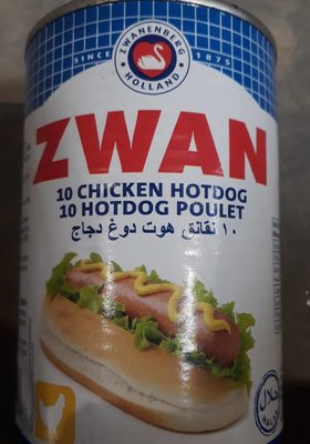 [PROD1154] Zwan - Hot dog Poulet - 400g