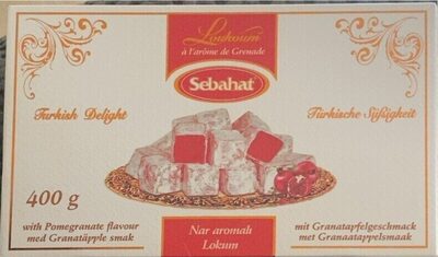 [PROD0710] Sebahat - Loukoum goût grenade - 400g
