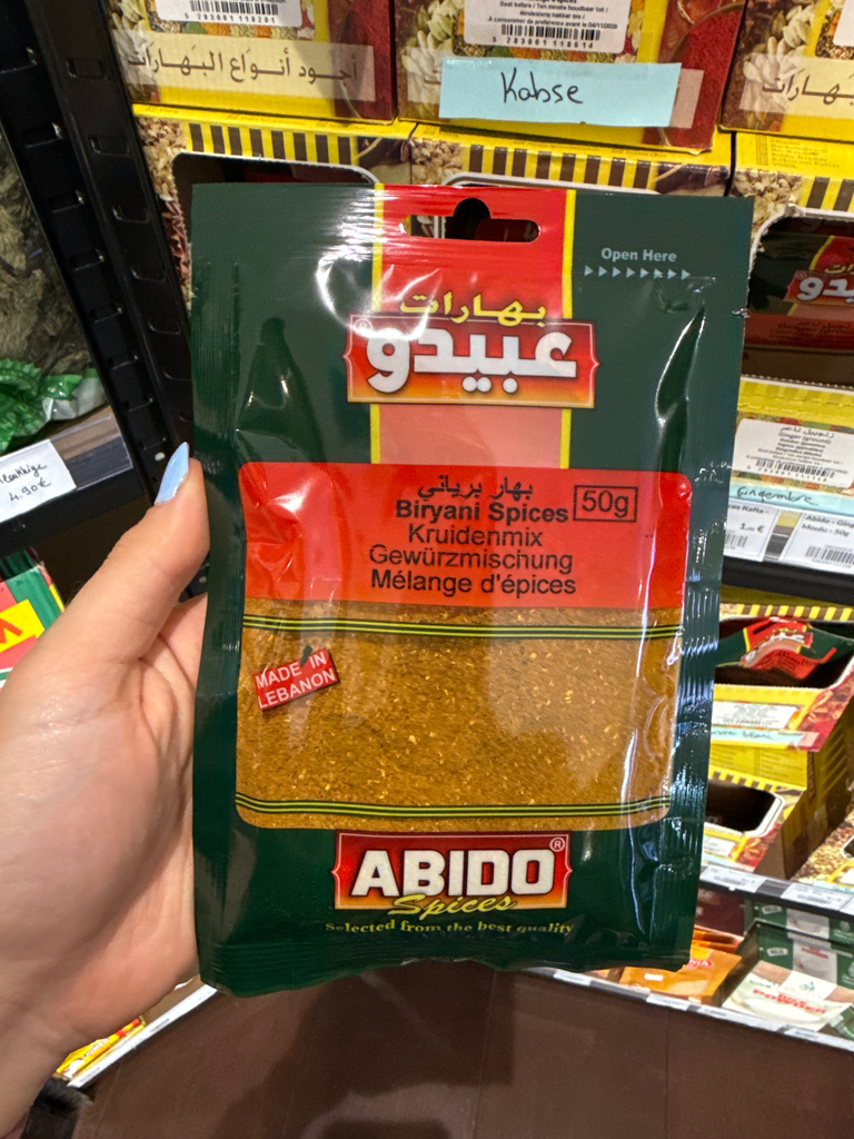 [PROD0433] Abido - Épices Biryani - 50 g
