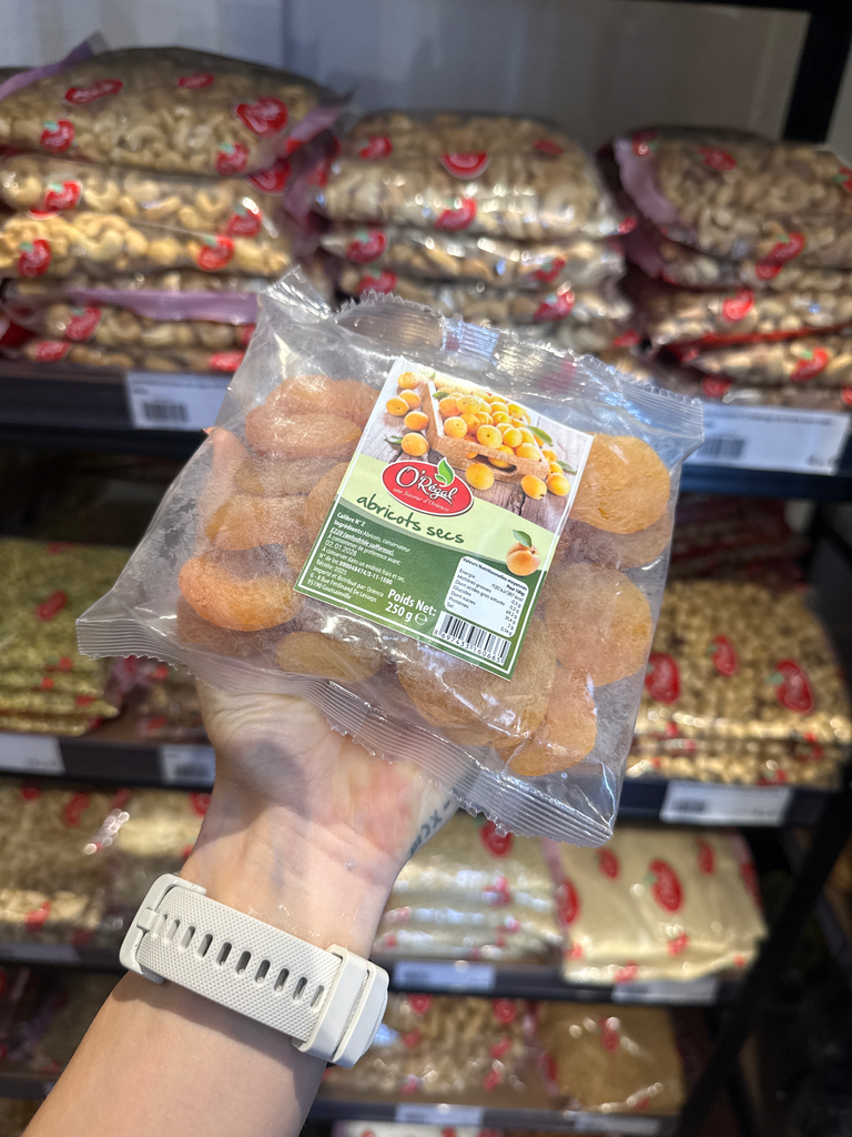 [PROD0043] Abricots secs N2 250gr
