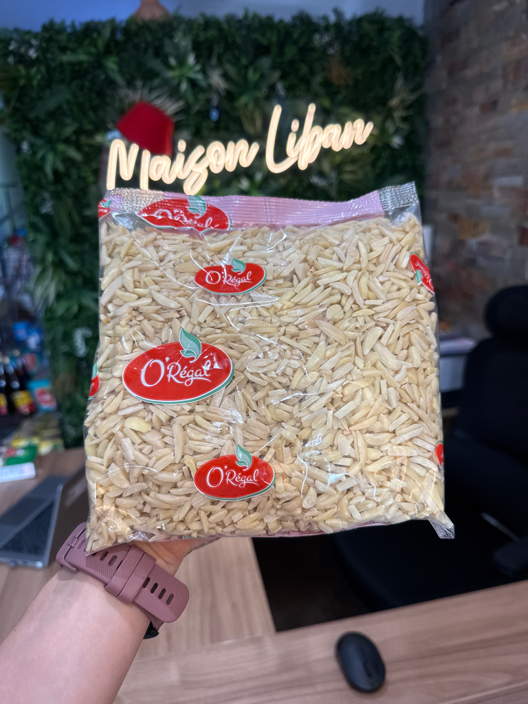 [PROD0102] Amandes blanchies batonnets - 500gr