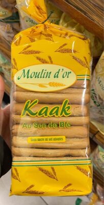 Moulin d'Or - Kaak au Son de Blé - 310g