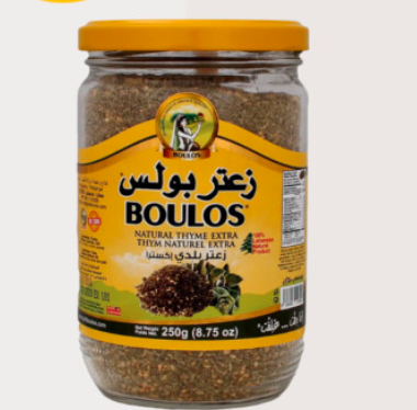 Zaatar libanais Boulos 500 g