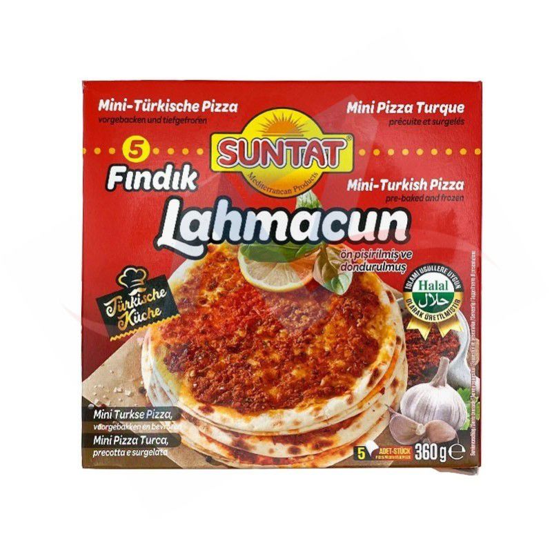 [PROD0693] Lahmacun - Mini Pizza Surgelée Suntat 360g