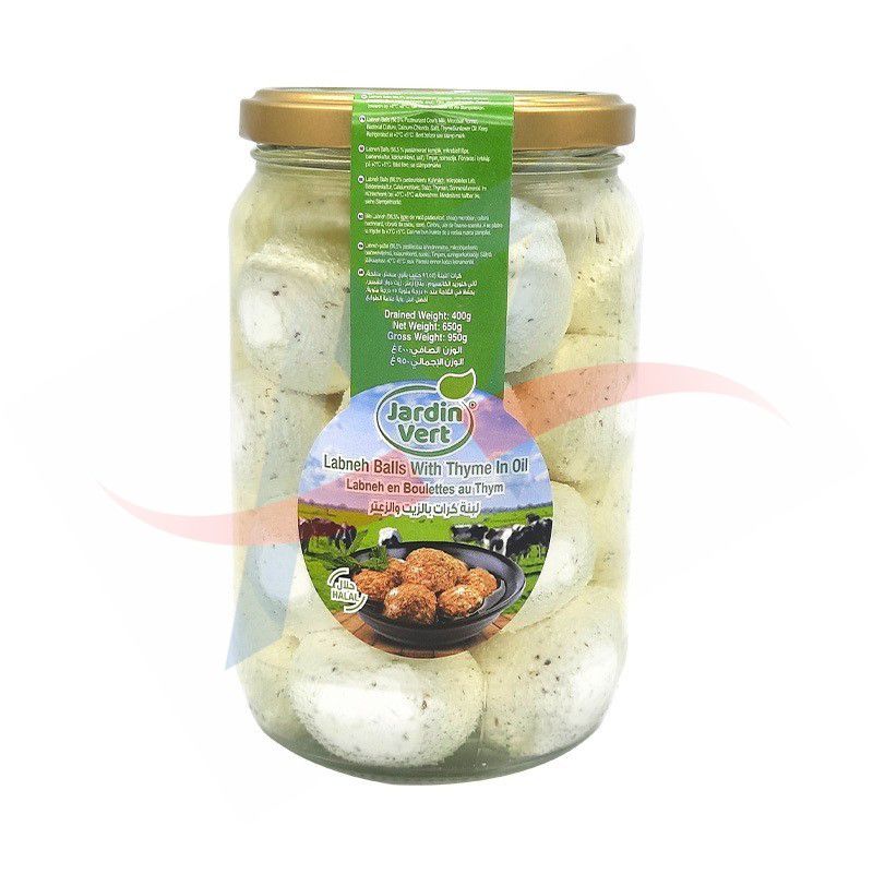 [PROD0687] Labneh Boulettes thym Jardin Vert 400g