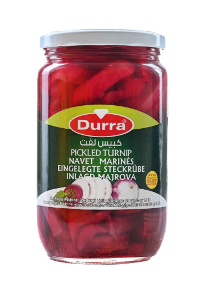 Durra - Navet aux Betteraves Marinées Tranchées - 710g