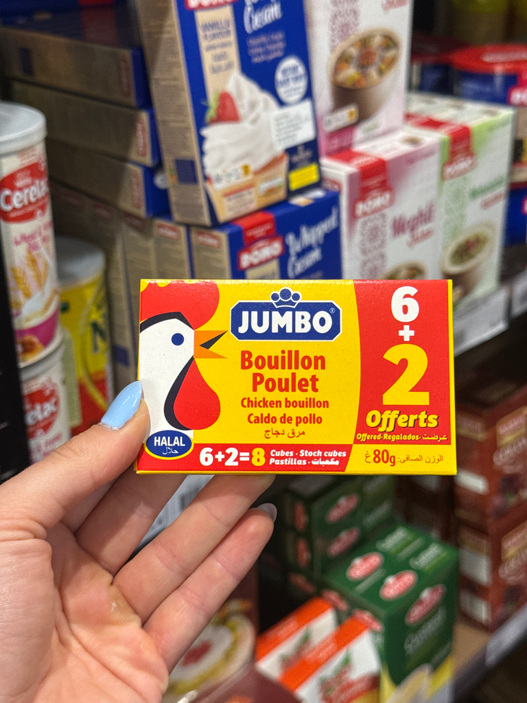 [PROD0205] Jumbo - Bouillon de poulet - 6+2