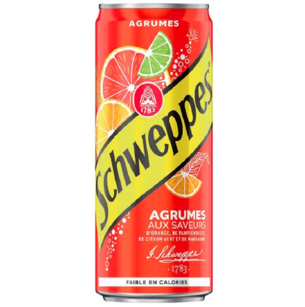 [BOISS00025] Schweppes Agrum 33cl