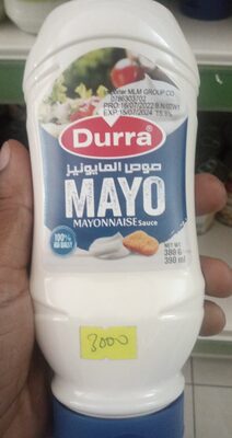 [MOUNE000489] Mayonnaise Durra 380g