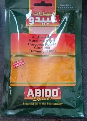 [EPIC000243] Curcuma en poudre Abido 50g